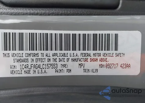 2020 Jeep Grand Cherokee Altitude 4X4 из США, поврежденный, VIN 1C4RJFAG4LC157553